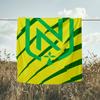1PC Fc Nan-tes Crest Design Printed Soft Flannel Blanket Throw for Adult Bedroom Living Room Sofa Camping Travel Fan gifts Christmas Gifts