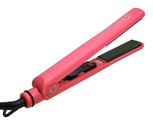 Agetsuya Agetsuya Pro POP Straightening Hair Coral Pink International Compatible Hair Iron Iron,