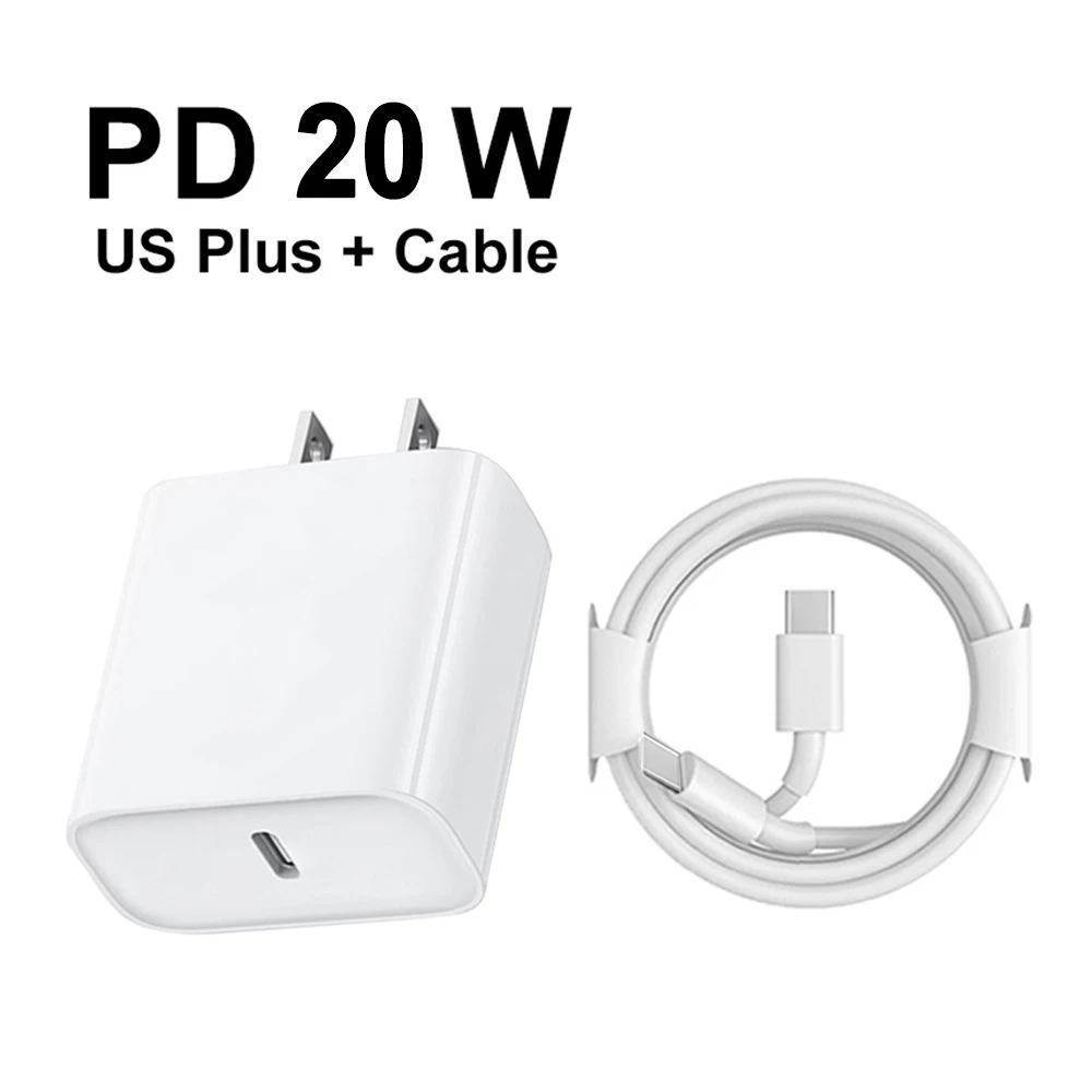 PD20W EU Fast Charger for Xiaomi, Samsung, Apple 17/16/15 Pro Max