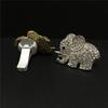 Cute Elephant Rhinestones Car Air Vent Freshener Perfume Clip Diffuser Decor