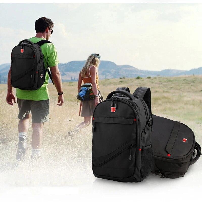 Waterproof School Backpack Men Business 15.6/ 17 Inch Laptop Bag Daypack Travel Teenage Male Mochila Fashion Women Backpacks New
