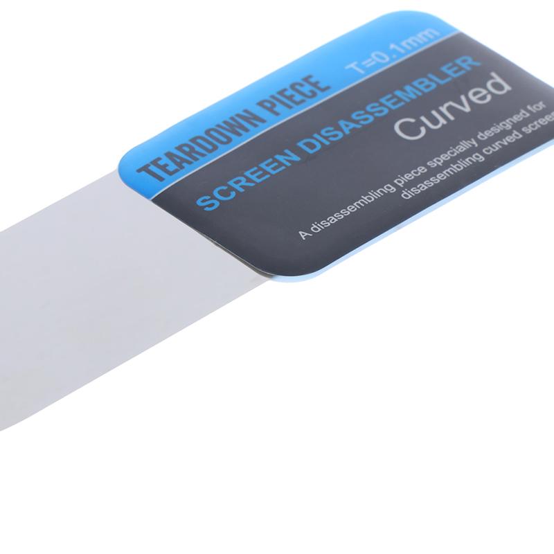 Stainless Steel Card Lcd Screen Opening Tool Mobile Phone Disassemble Tool