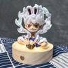 One Piece LX Rabbit Luffy Fist 4.33Inch/11cm Figura de Anime Can move PVC mini Combat Mode Collect Mode ornament Toys Gifts