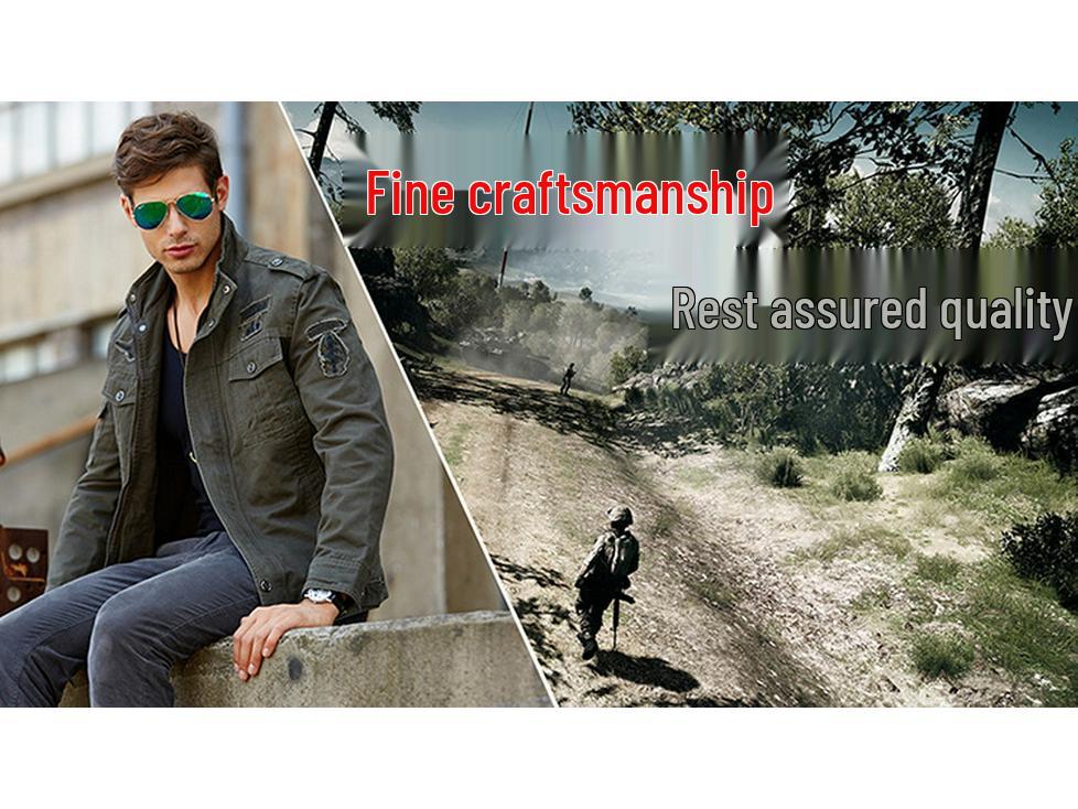 2022 Men's Military Workwear Jackets - Spring/Autumn Large Size Trend
