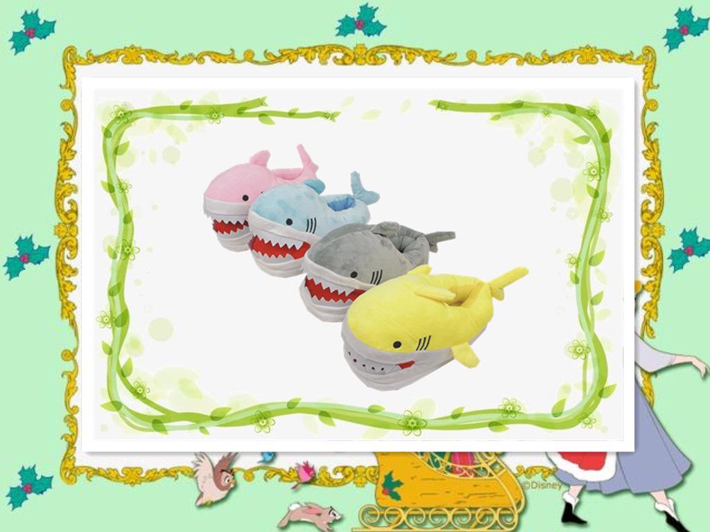 Shark Plush Winter Slippers - Thick, Cozy Indoor Dolphin Cotton for Couples