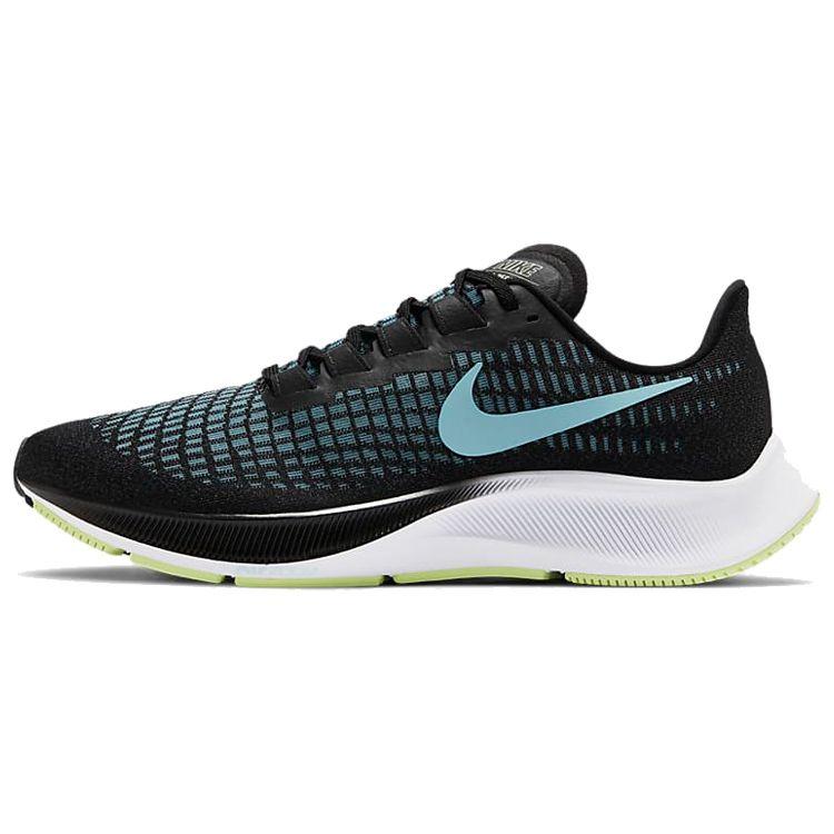 

Женские кроссовки Nike Air Zoom Pegasus 37 Black Glacier Ice Barely-Volt White BQ9647-004