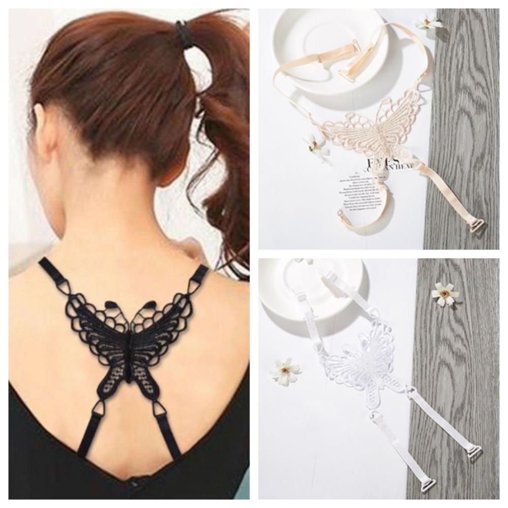 

3 шт. Хрестоподібні бретелі для бюстгальтера з красивою спинкою, мереживні бретелі-метелики, модні бретелі для нижньої білизни, плечові бретелі, спорт Style B