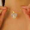 Christian Catholic  Accessory Trendy Our Lady Virgin Mary Necklaces Stainless Steel Oval Pendant Neck Chains for Women