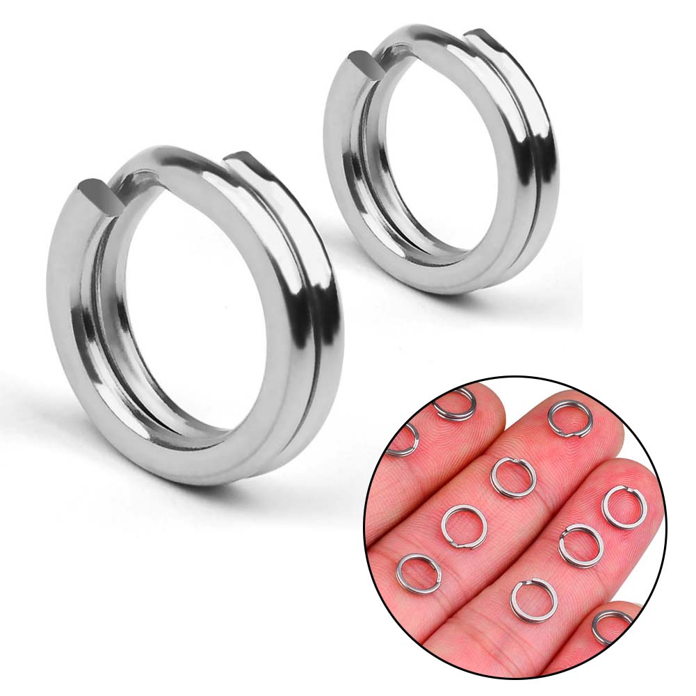 Fishing Hook Connection Ring Engineered for Natural Action