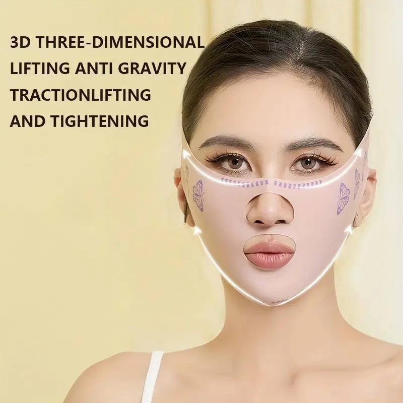 V Face Mask Contouring Enhancer Anti Gravity Skincare Firming Tightening Sensitive Skin Comfort Wear