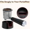 Anti-Slip Base Coffee Tamper Base Caf Environment Easy Clean Work Heat-Resistant Silicone Improved Tamping Stability