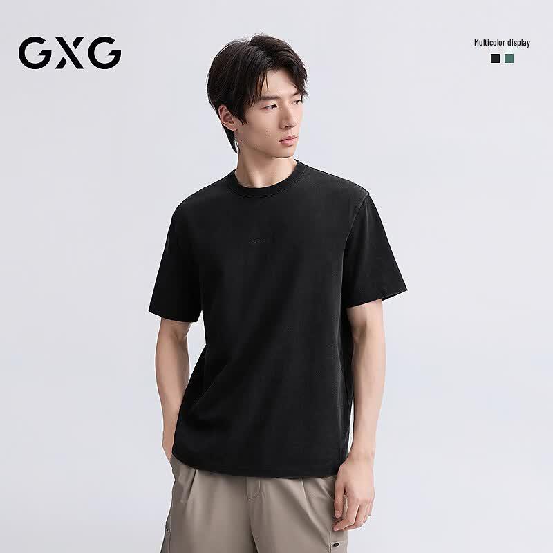GXG Men s Washed Design Short-Sleeve T-Shirt S