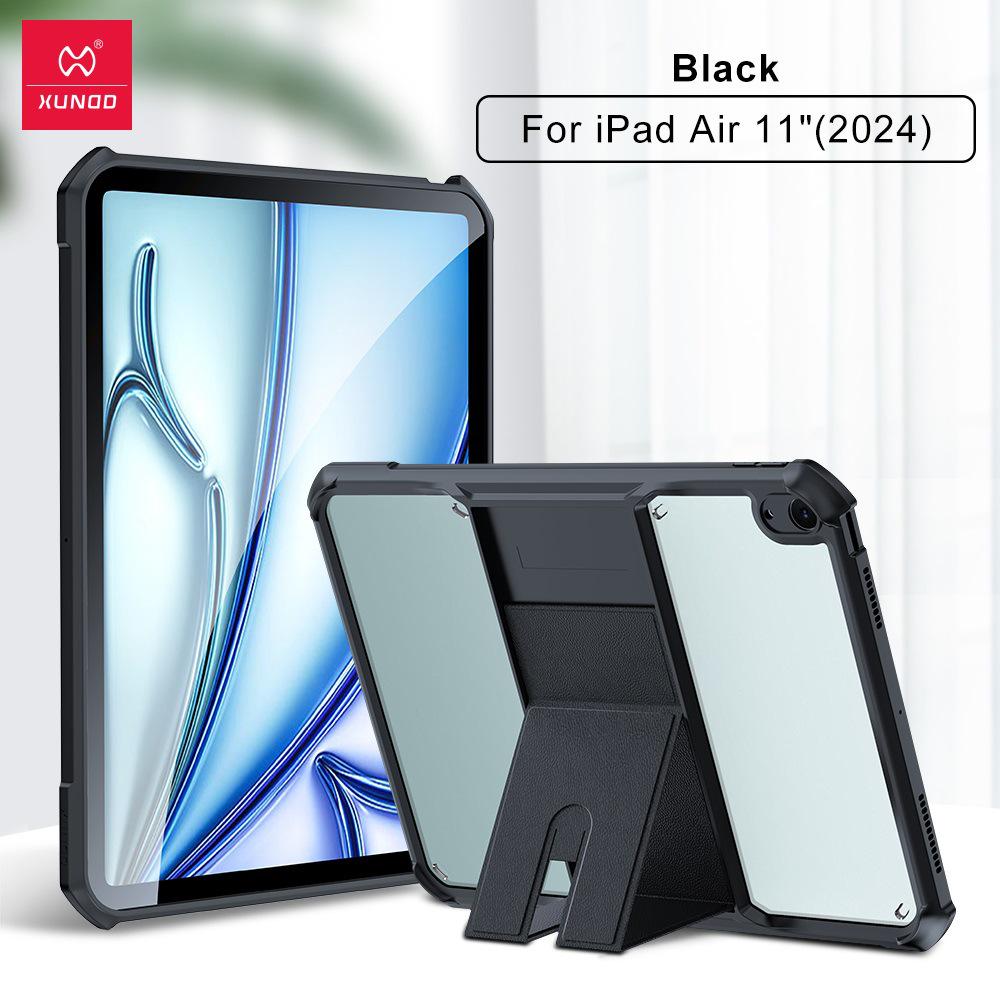 

Xundd Apple iPad Air 11-дюймовый Тонкий Противоударный Защитный Чехол iPad Air 11-inch [2025] прохладный черный
