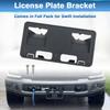 Car Front Lower License Plate Bracket For Ford F-250 F-350 F-450 F-550 Super Duty  2024 2025 PC3Z-17A385-BB PC3Z-17A385-BA