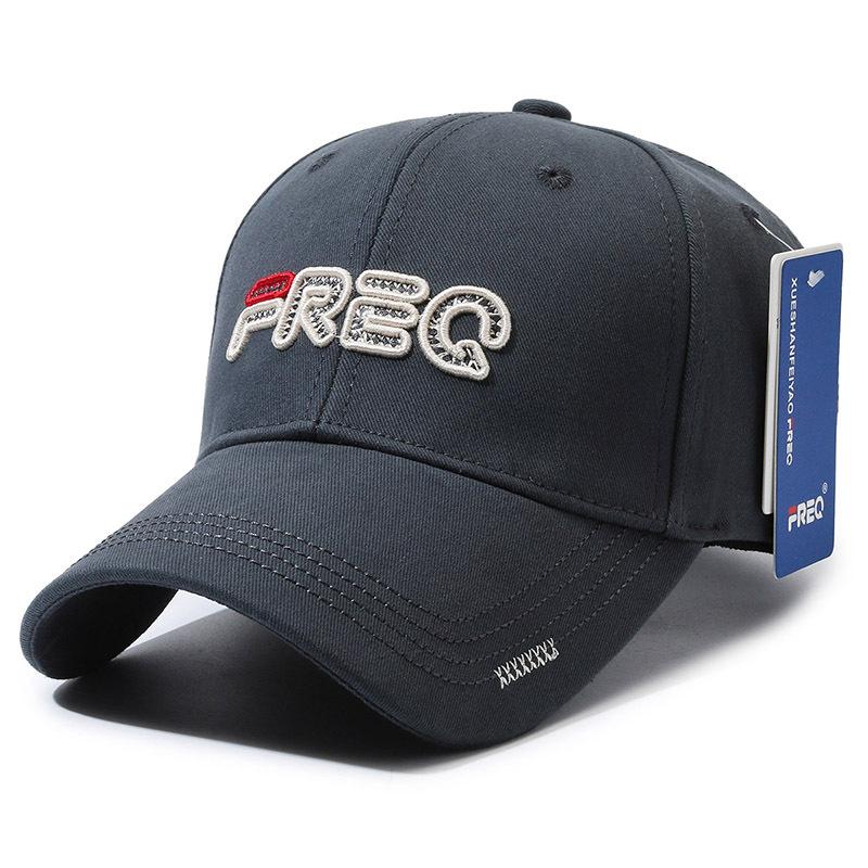 Versatile Baseball Cap Brim Embroidery XX Men's and Women's Outdoor Leisure Sunscreen Visor Fashion Cap