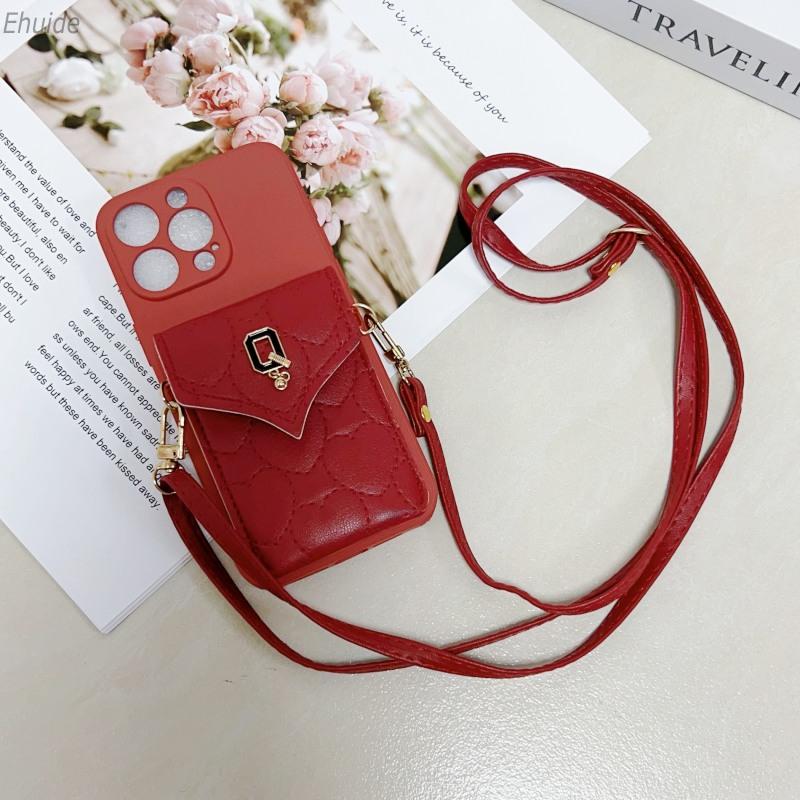 

Чехол-ремень Q для Samsung Galaxy A56 A36 A16 A26 A06 A17 A55 A35 A15 S25 FE Кошелек Держатель для карт Кроссбоди Шнурок Чехол Galaxy A56