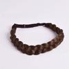 Premium Geflochtenes Elastisches Band Haar Handgemacht Retro Kopfreif Mode Flecht Haar Stirnband Party