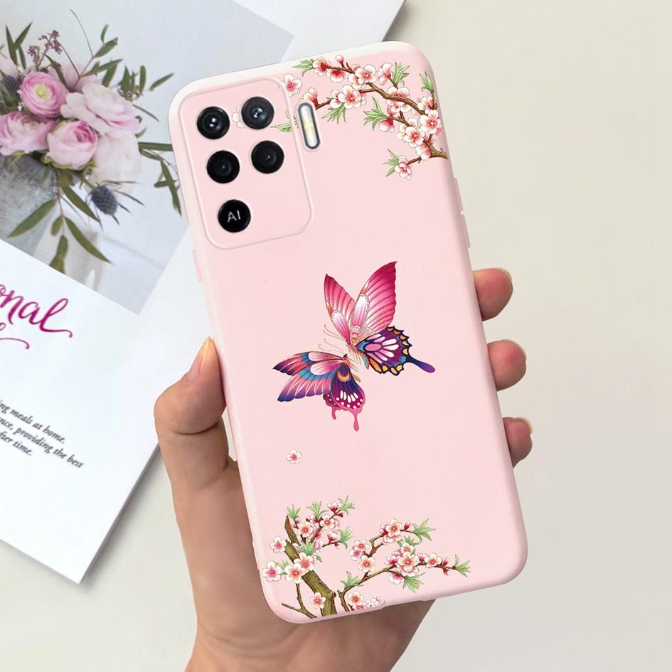 For OPPO Reno 5 5G Reno5 Pro Case CPH2201 Cute Painted Soft Silicone Covers Phone Cases For OPPO Reno 5 Pro Reno5 Lite 5Z Fundas