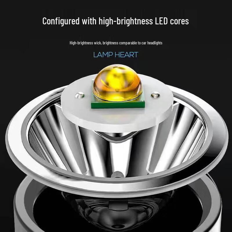 Multifunctional Rechargeable Flashlight