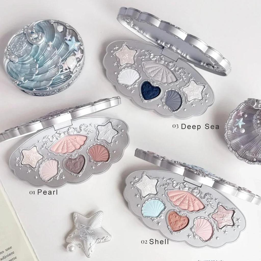 Flower Knows Shell's Jewel Collection 6-Color Makeup Palette