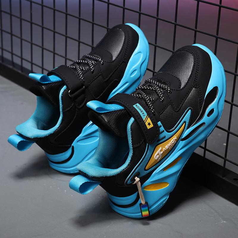 Children's shoes Boys' sports shoes Winter cotton shoes Boys' shoes Middle and large children and primary school students Running Thickened to kee