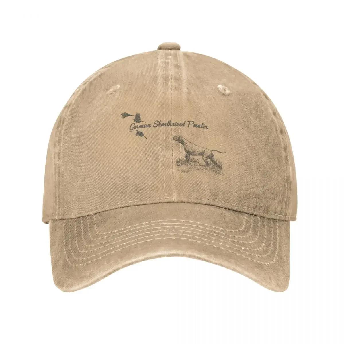 

GerUnisex Shorthaired Pointer hunt quail Art Baseball Cap luxury Women cap Dropshipping designer cap Golf Hat Women Hats Unisexs