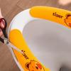 Universal Toilet Seat Cover Soft Warmer Toilet Pad Cushion Cartoon Washable Toilet Sticky Seat Pad Four Seasons