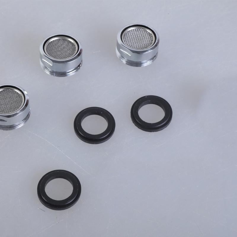 3Pieces Practical Water Tap Aerator 24mm Faucet Strainer for Efficient Water Flows In Kitchen Supplies and Bathroom