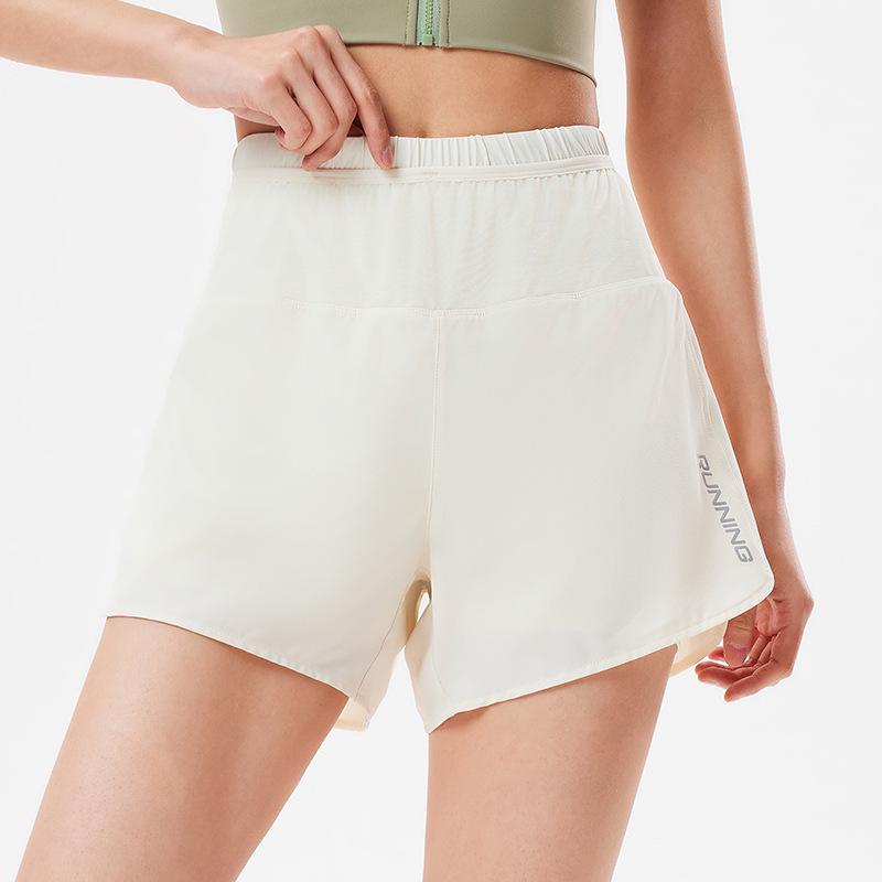 

Женские шорты для йоги свободного кроя с защитой от просвечивания для летнего бега Large