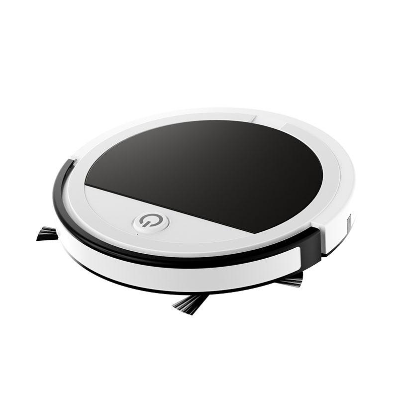 

Fully automatic sweeping robot, lazy household sweeping and mopping cleaning machine remote control, intelligent vacuum cleaner белый