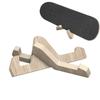 Skateboard Stand 1 Pair Snowboard Rack Longboard Wall Mount Snowboard Hardware For Enthusiasts And Collectors Family Friends