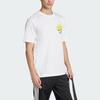 Adidas Sportswear Lounge Still Life Lemons Graphic Comfortable Short Sleeve T-Shirt Men tops White JJ3959