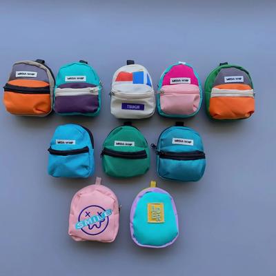 Colorful Children Wallet Zipper Coin Earphones Kawaii Mini Backpack Accessory Storage Bag Key Phone Organization Pendant