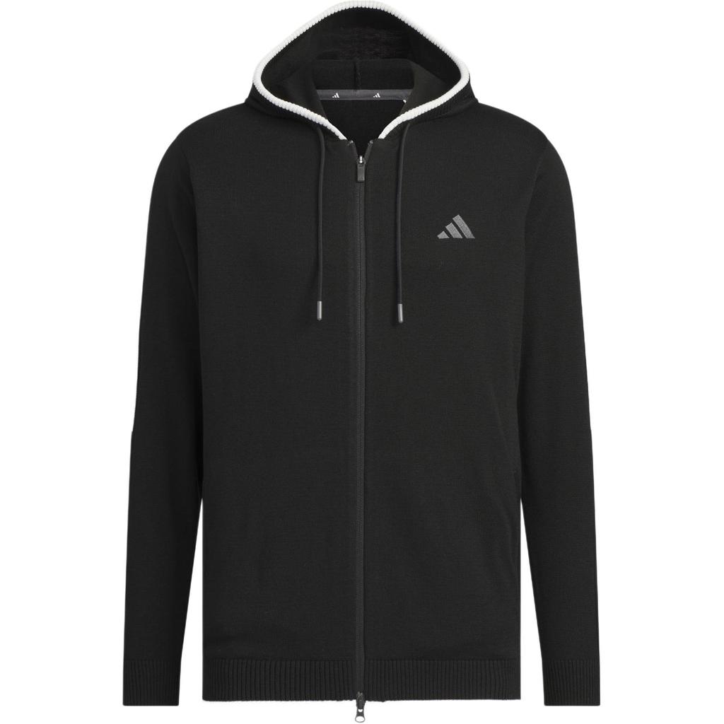 Adidas FF 3ST Z HD JK Logo Hooded Soft Comfortable Long Sleeve Jacket Men Jacket Black IM6430