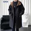Mittellanger Business-Trenchcoat für Herren