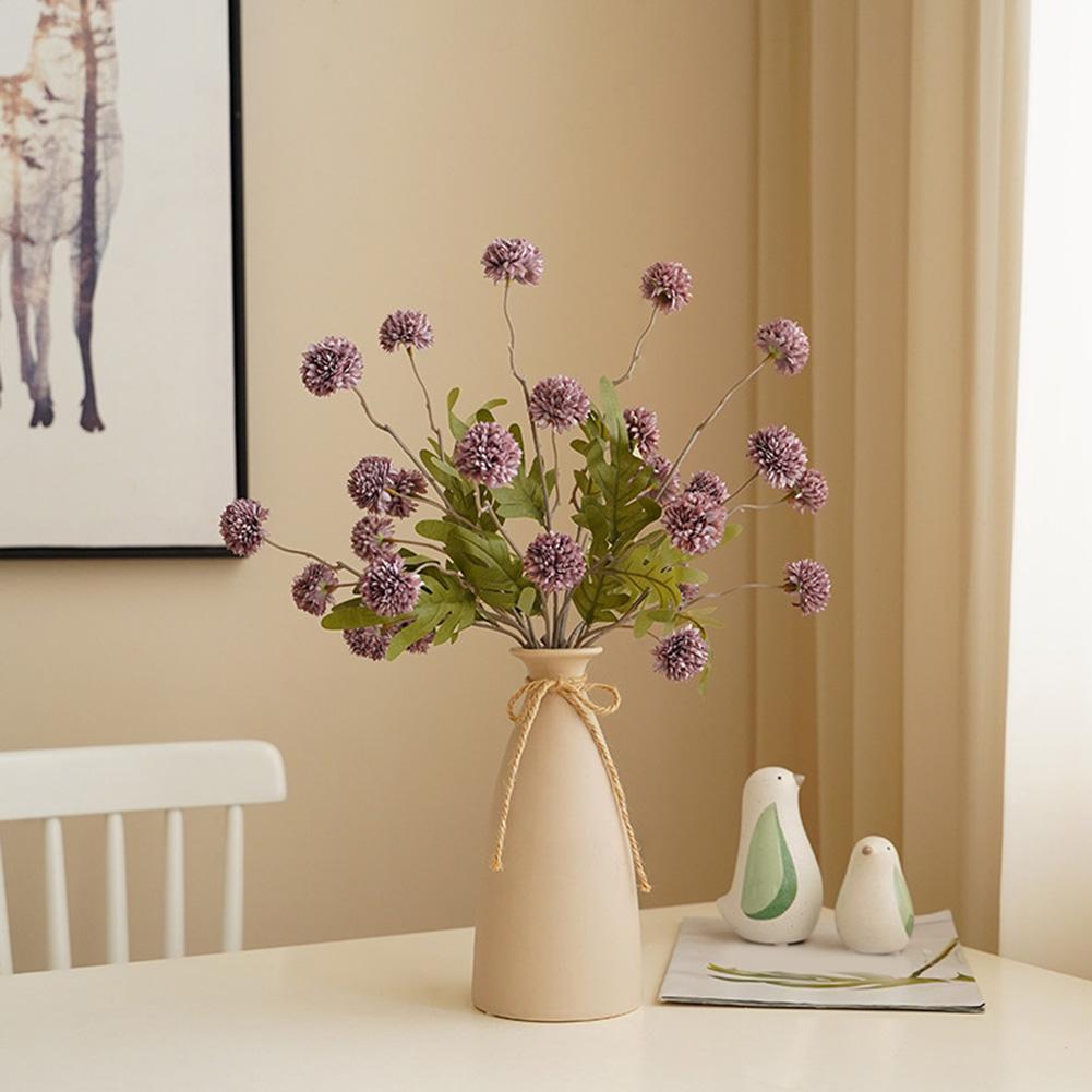 Artificial Hydrangea Flowers Silk Dandelion Bouquet
