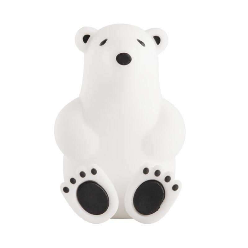 HUIHUADU Polar Bear Wall-Mounted Toothbrush Holder