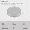 Haoge Metal Lens Cover Fujifilm Instax Mini Evo Film Photo Camera Accessories Lens Silver Cap,