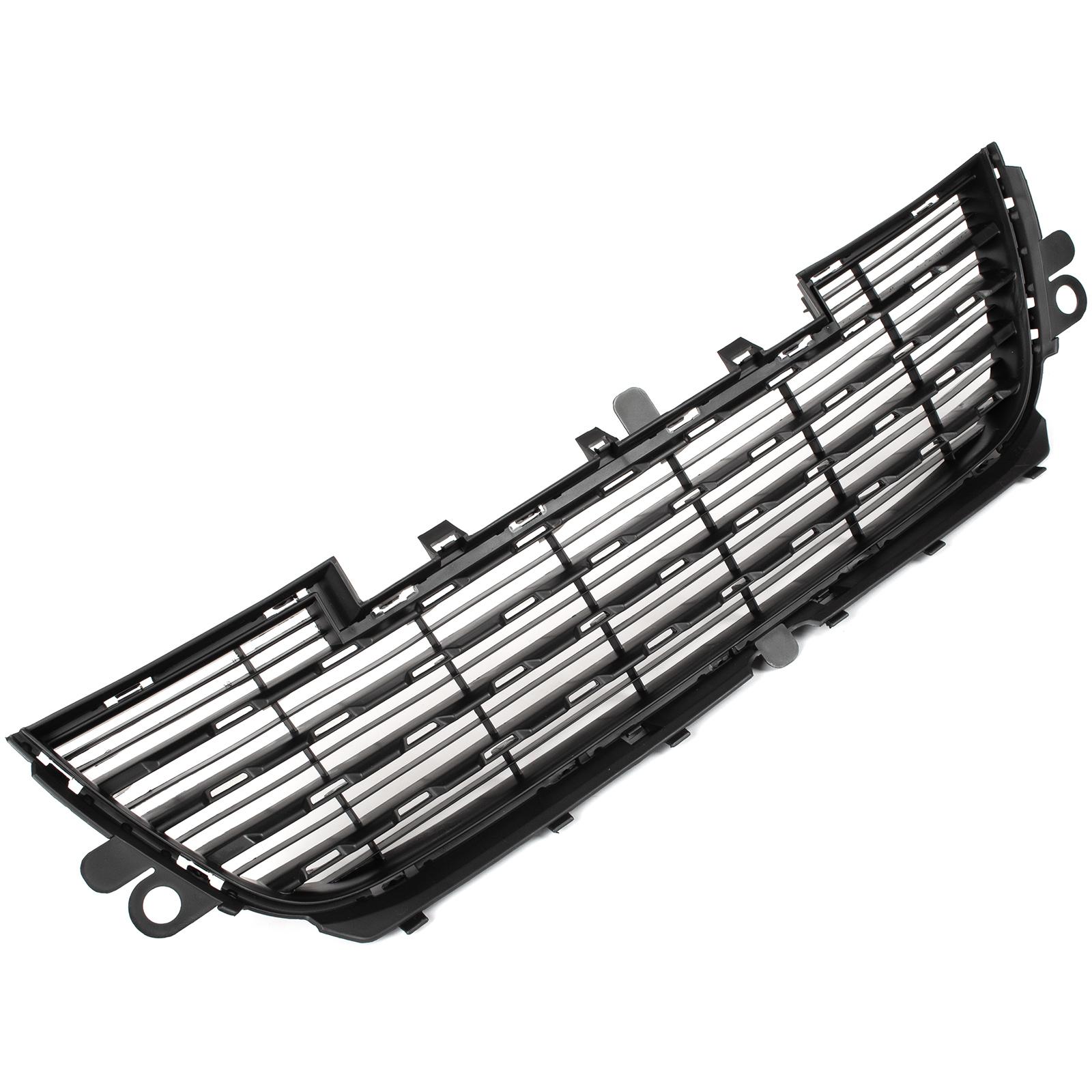 Super Merchant Unisex Negra Rejilla Del Parachoques Delantero Peugeot 2008-2013, Central,