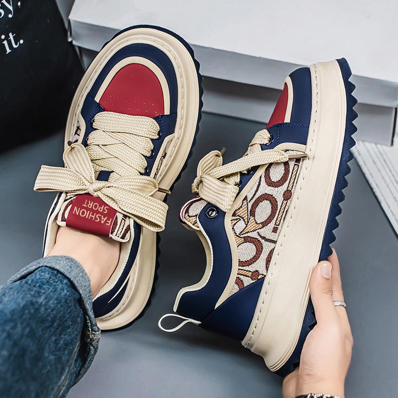 CYYTL Men Casual Shoes Platform Sneakers Outdoor Leather Tennis Running Sports Hiking Skateboard Luxury Designer Fashion Loafers