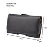 Universal Genuine Leather Belt Holster Case For iphone Samsung Galaxy S25edge S25Ultra S24FE A56 A36 A26 iphone Xiaomi Waist Bag