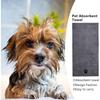 Pet Care Towel, Cat Drying Towel - 13.7 X 29.5 Inch Microfiber Dog Towel, Absorbent Bath Towel for Dogs and Cats