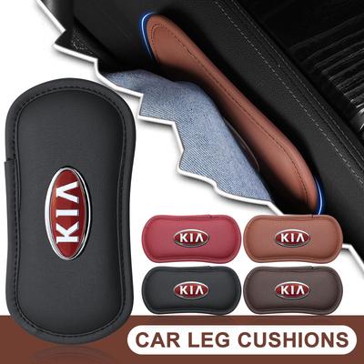 1 Pezzo Cuscino per Auto in Pelle Ginocchiera per Auto Imbottitura Elastica in Memory Foam per Gambe per Rio Sportage R K3 K4 K5 k6 K7 K8 Ceed Sorento Cerato Soul