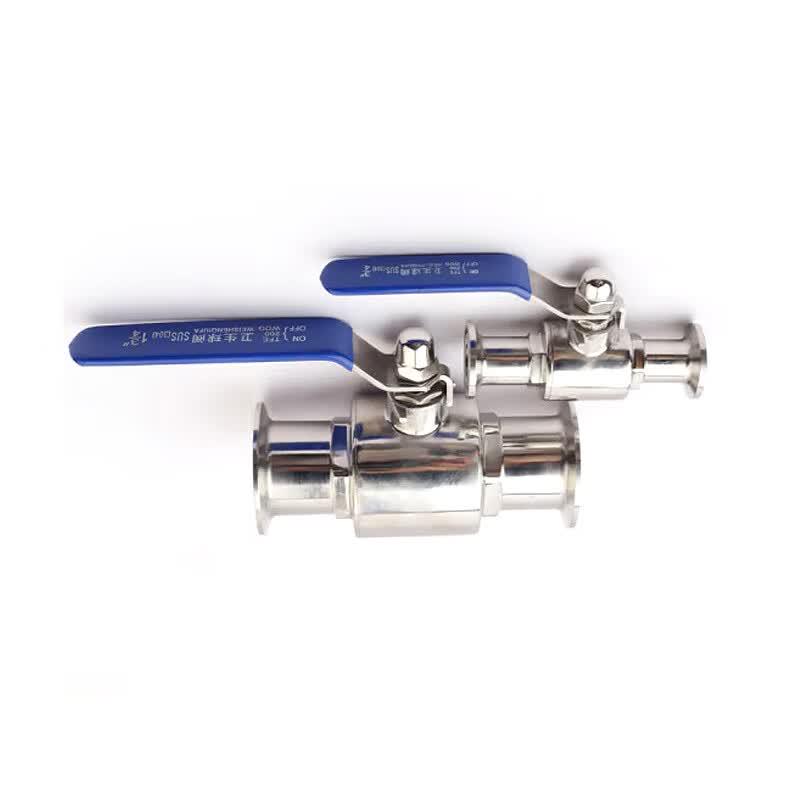 Sanitary 304 Stainless Steel Manual Ball Valve