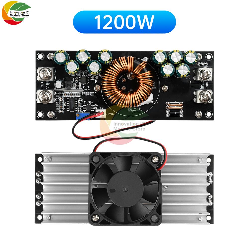 

High Power 1500/1200W Adjustable Step-Down Power Supply Module DC15V-90V to DC2.5V-72V 30A Constant Voltage Power Supply Board