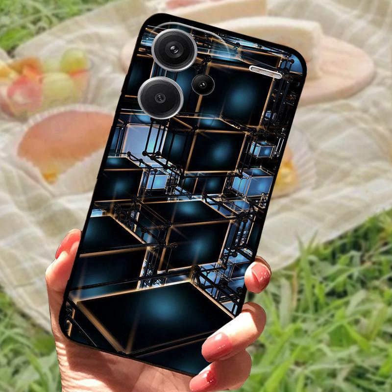 For Xiaomi Redmi Note 13 Pro Plus Cases Soft TPU Marble Phone Back On Redmi Note13 Pro+ Silicon Cover Note13Pro Plus 5G Funda