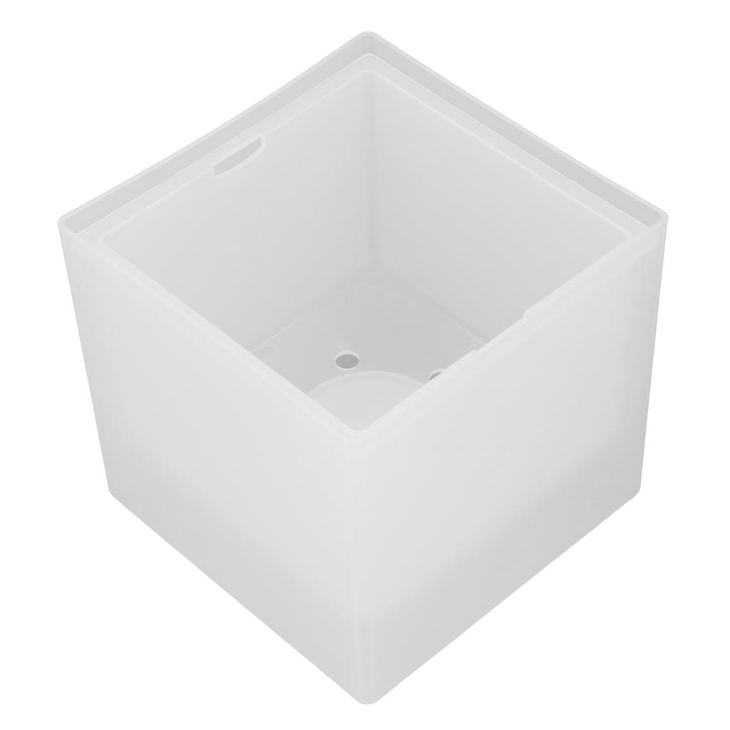 LED Ice Bucket 3.5L Large Capacity IP65 Water Proof Square 2 Layer for Champagne Drinks Beer KTV Par