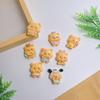 Cute Bear Flatback Resin Cabochon Cartoon Bear Charms for DIY Crafts Nail Art Scrapbooking Embellishments