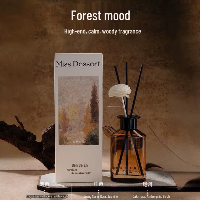 Original Color Forest Mood Flameless Essential Oil Aromatherapy Air Freshener for Home and Office Forest Mood