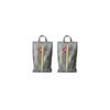 Pack All Shoe Cases, Shoe Bags, Shoe Storage, Indoor Shoe Bags, Water-Repellent, Set of 2, Gray